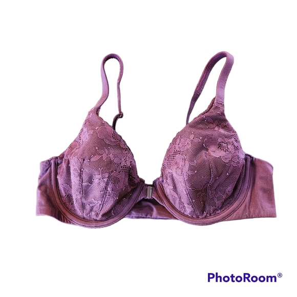 VICTORIAS SECRET BODY BY VICTORIA UNLINED PERFECT COVERAGE SIZE 34B EUC - Picture 1 of 8